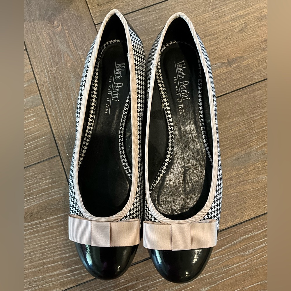 Valerie Perrini Houndstooth Flats EU41/US10